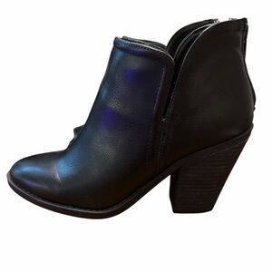 Joie Kayden Leather Ankle Boots Women’s 8.5 | Everyday Block Heel Comfort